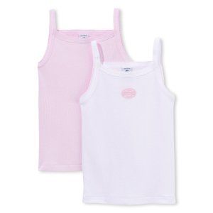 Strappy Tops x2 - Pink / Stripes